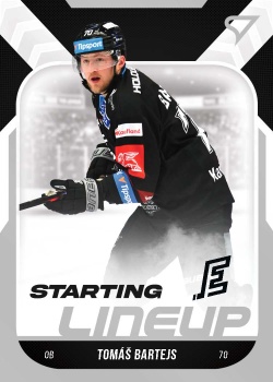 Tomas Bartejs Karlovy Vary Tipsport ELH 2022/23 SportZoo 2. serie Starting LINEUP #SL-69